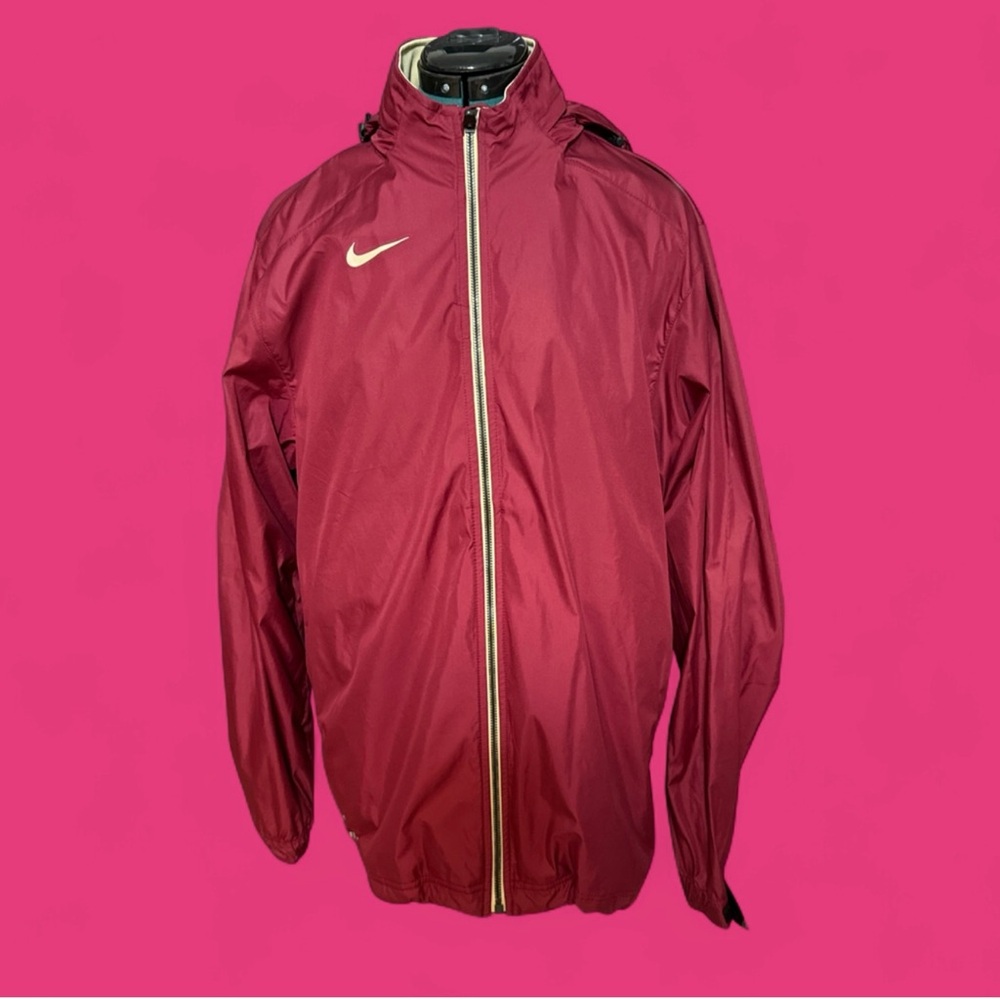 Nike Women's Maroon Windbreaker Jacket